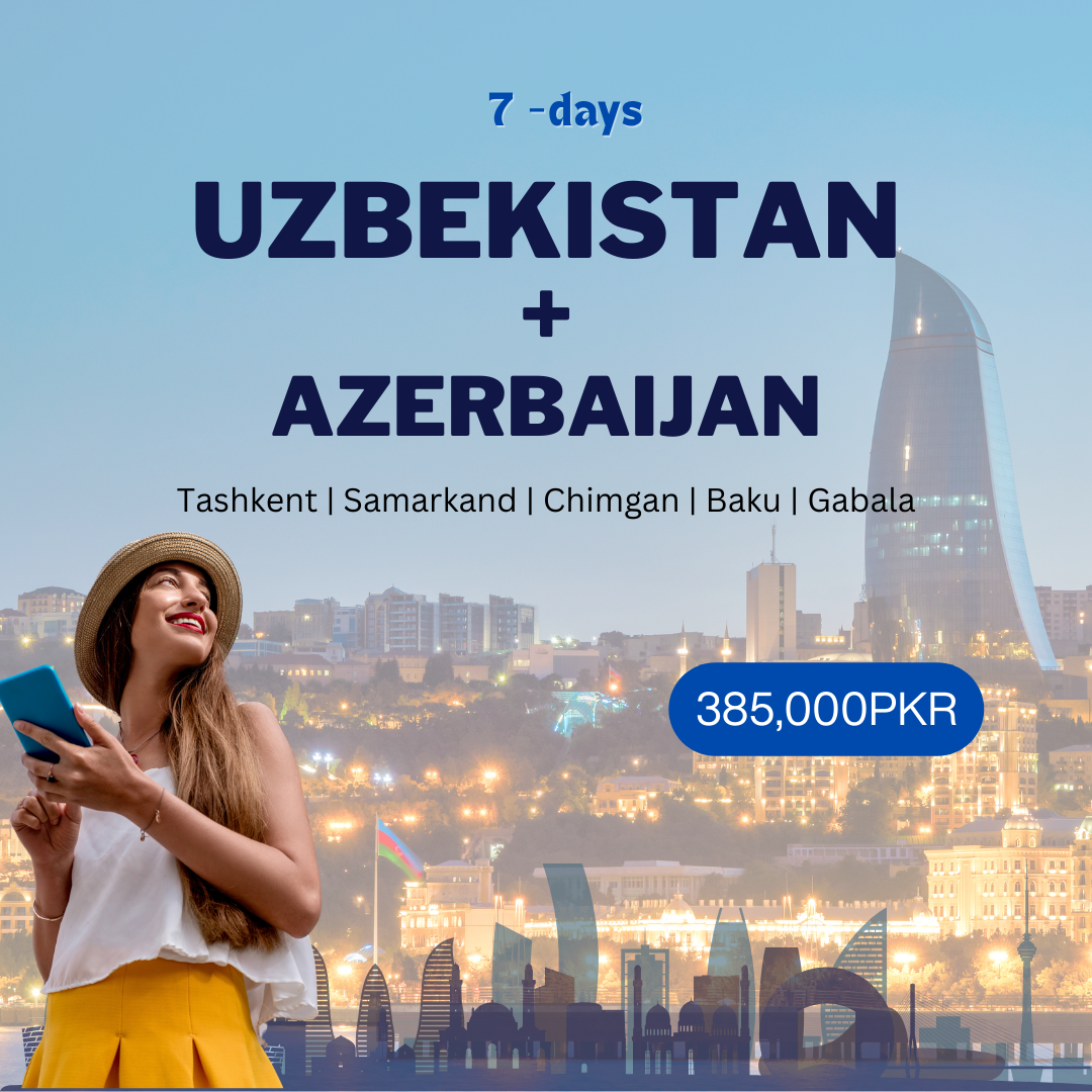 Azerbaijan + Uzbekistan 7-days package by holidays maker