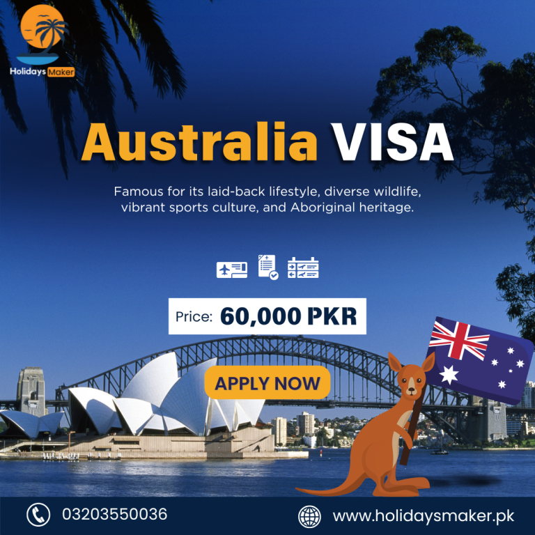 Australia Visa | Holidays maker | Best Travel agency in Pakistan