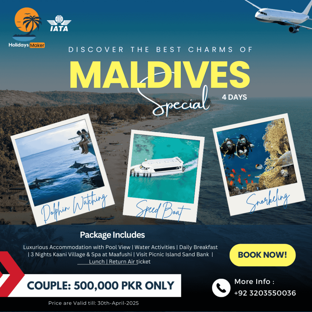 Maldives Special- Holidays Maker
